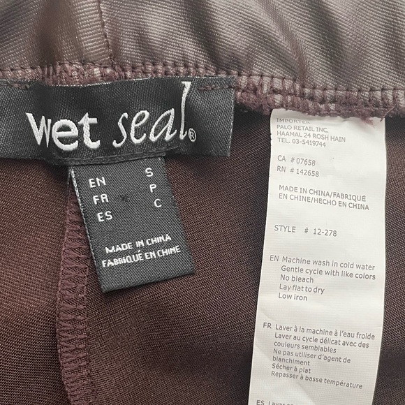 Brown Leggings with front split leg - Never used - Picture 2 of 11